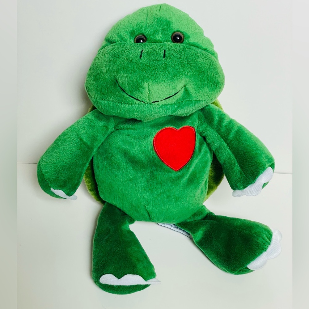 Green Turtle Plush with Shell 11" by Beverly Hills Teddy Bear Company